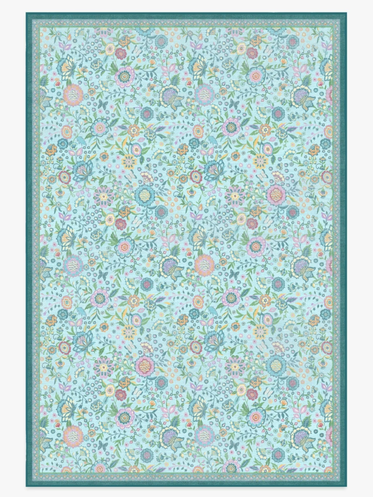 Bridgerton Royal Garden Multicolour Rug