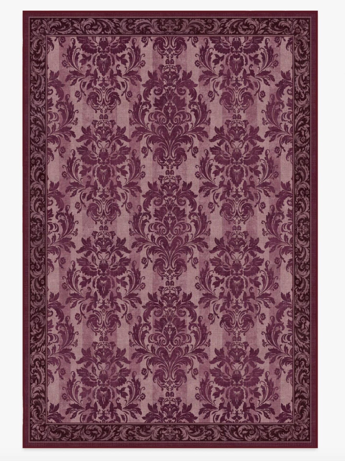 Bridgerton Night Of Enchantment Royal Plum Rug