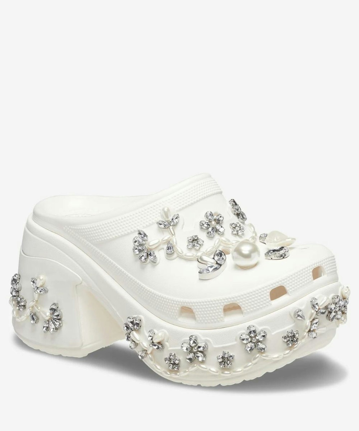 Simone Rocha x Crocs Siren - White