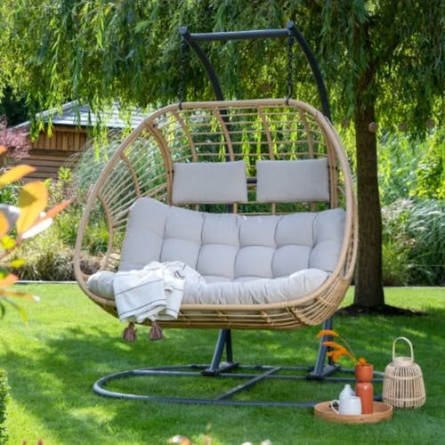 Rattan swing deals chair aldi