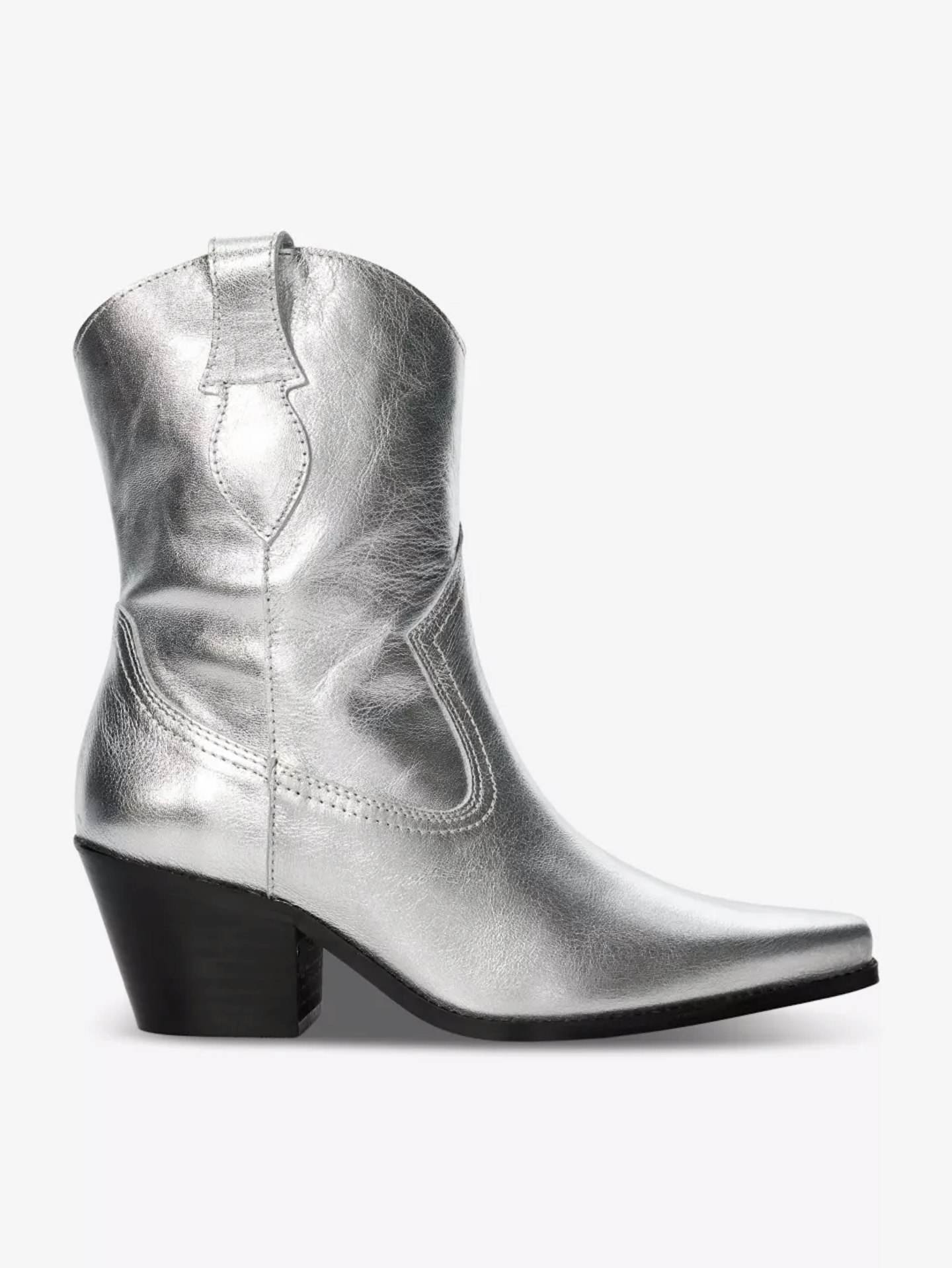 DUNE Pardner Metallic Cowboy Boots