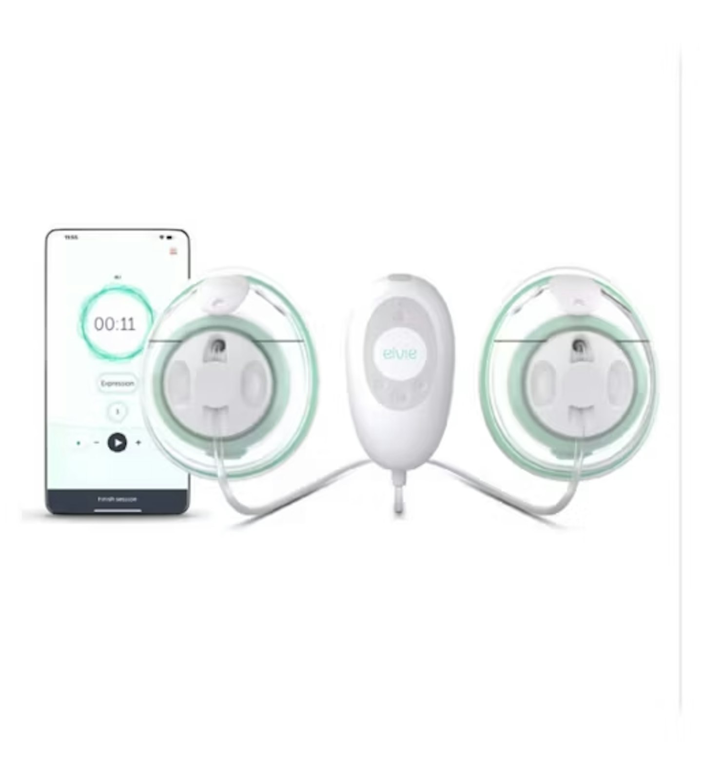 Elvie Stride Hands-Free Hospital-Grade Performance Double Electric Breast Pump