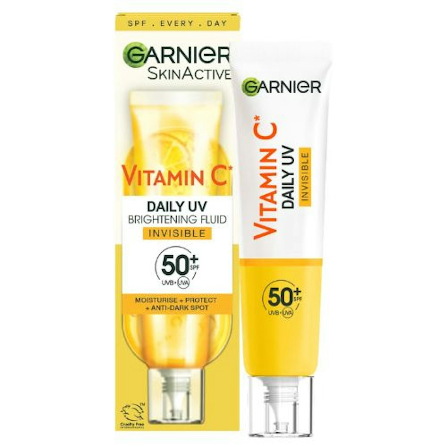 Garnier Vitamin C Daily UV Fluid SPF50+ Invisible 