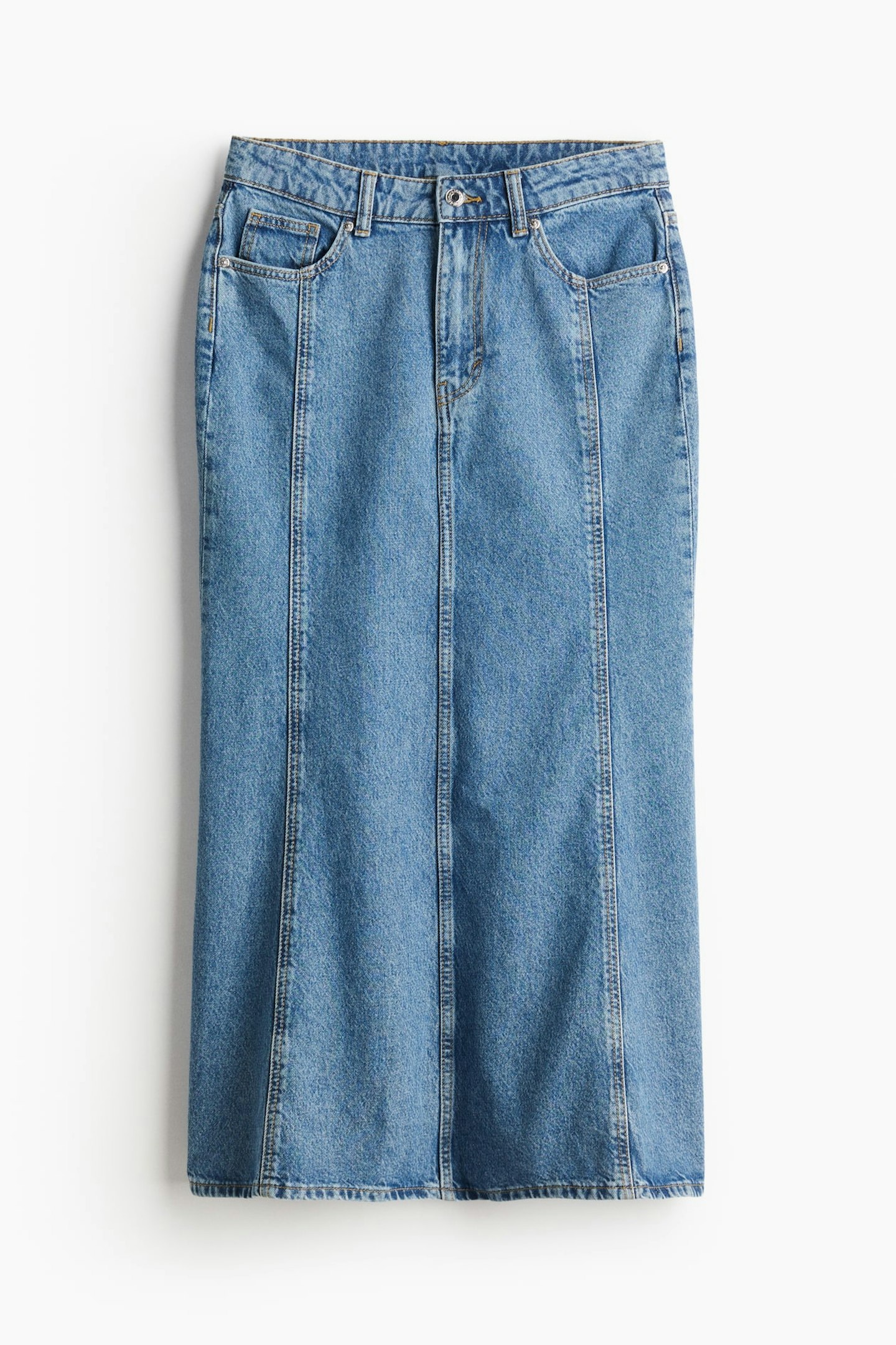 H&M, Flared Denim Skirt
