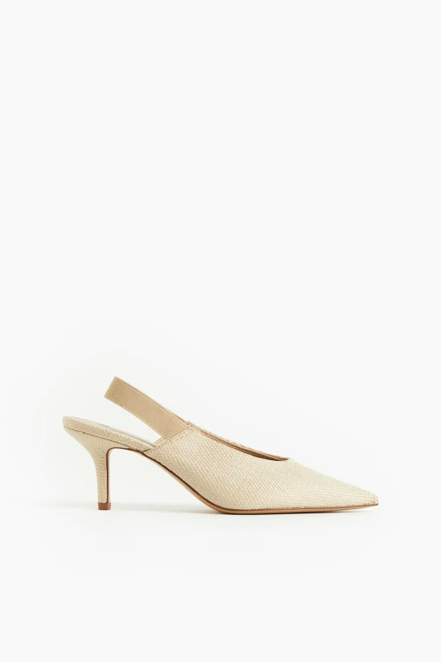 H&M, Pointed Slingback Heels 