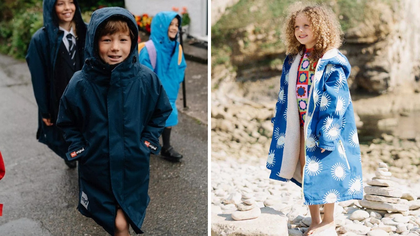 Kids dry robes