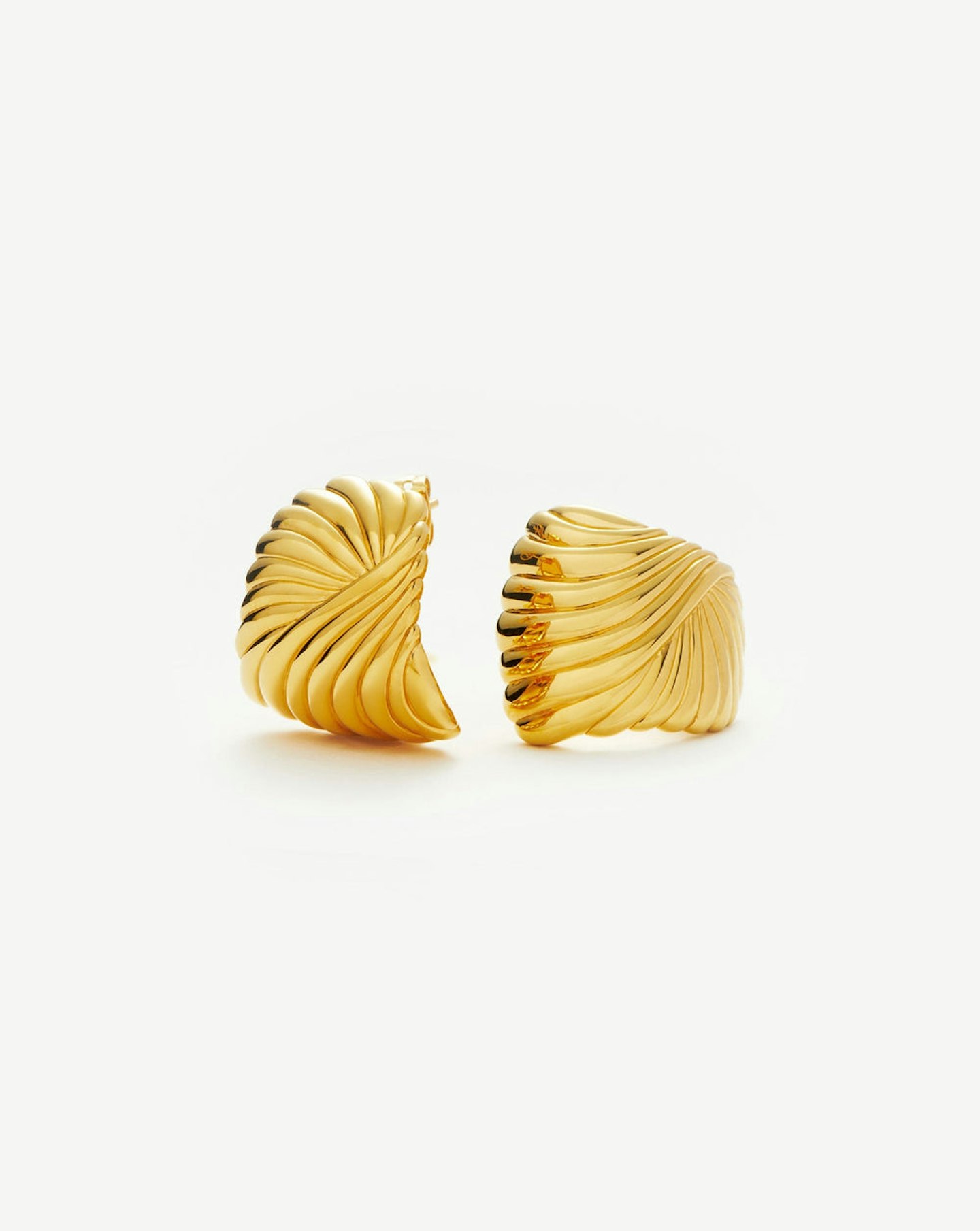 Missoma, Ripple Oversized Stud Earrings