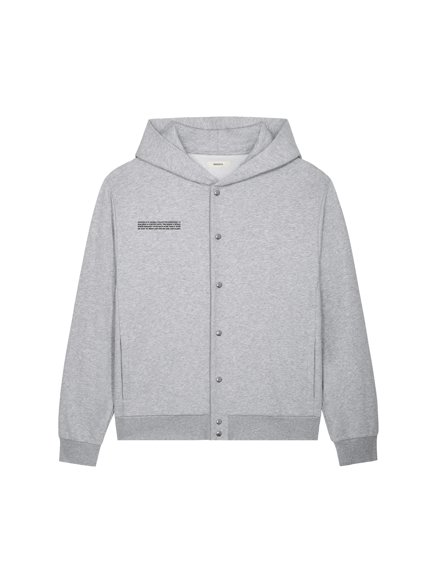 Pangaia, 365 Mid-Weight Snap Button Hoodie