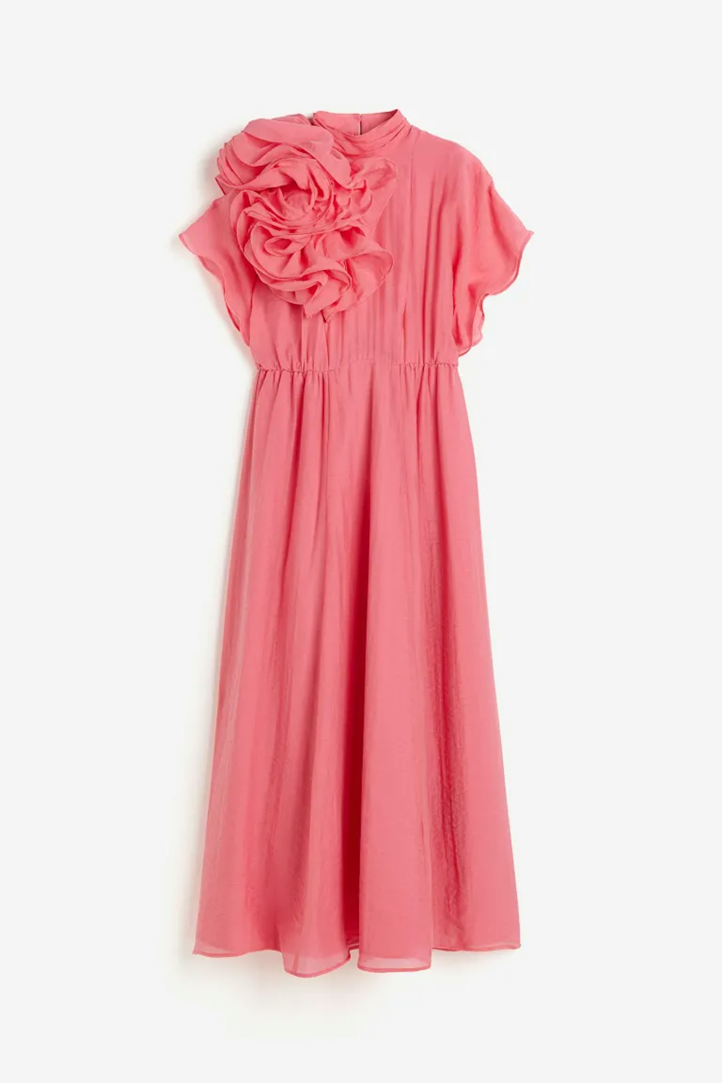 hm pink dress 