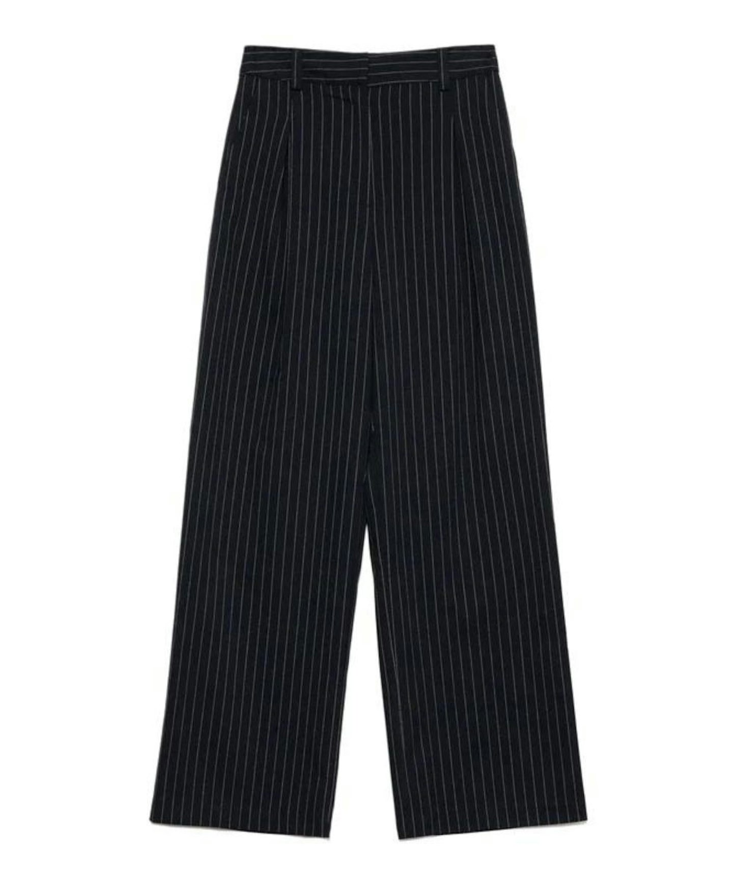 Albaray Navy Pinstripe Trouser