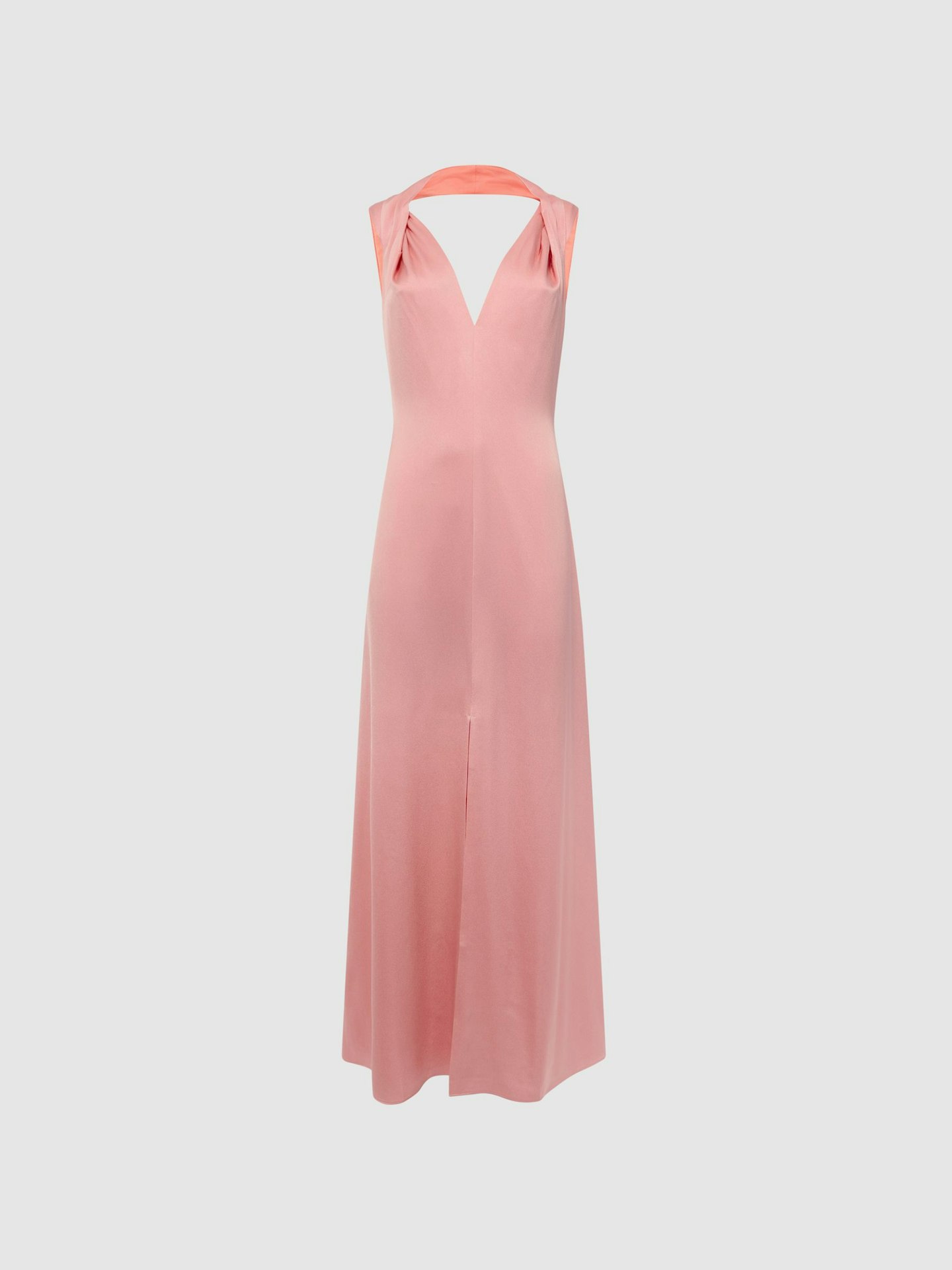 Reiss, Lila Bridesmaid Twist Detail Midi Dress