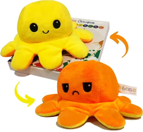 Peluche de Pulpo Reversible