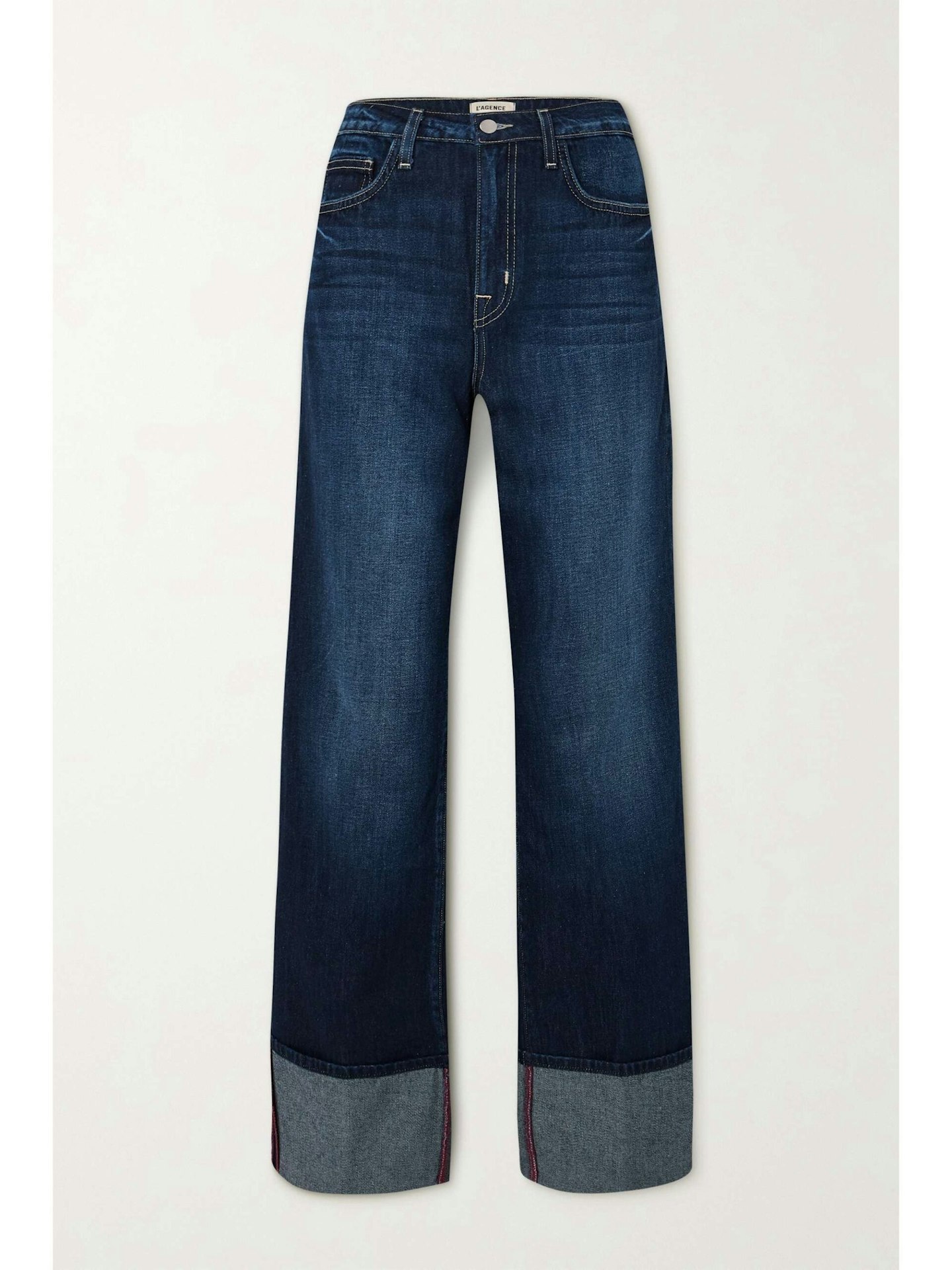 L'AGENCE, Miley High-rise Straight-leg Jeans