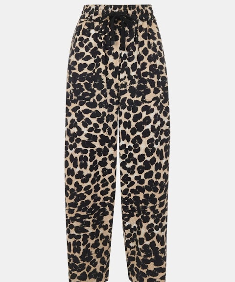 Loose Leopard print Jeans main image 0