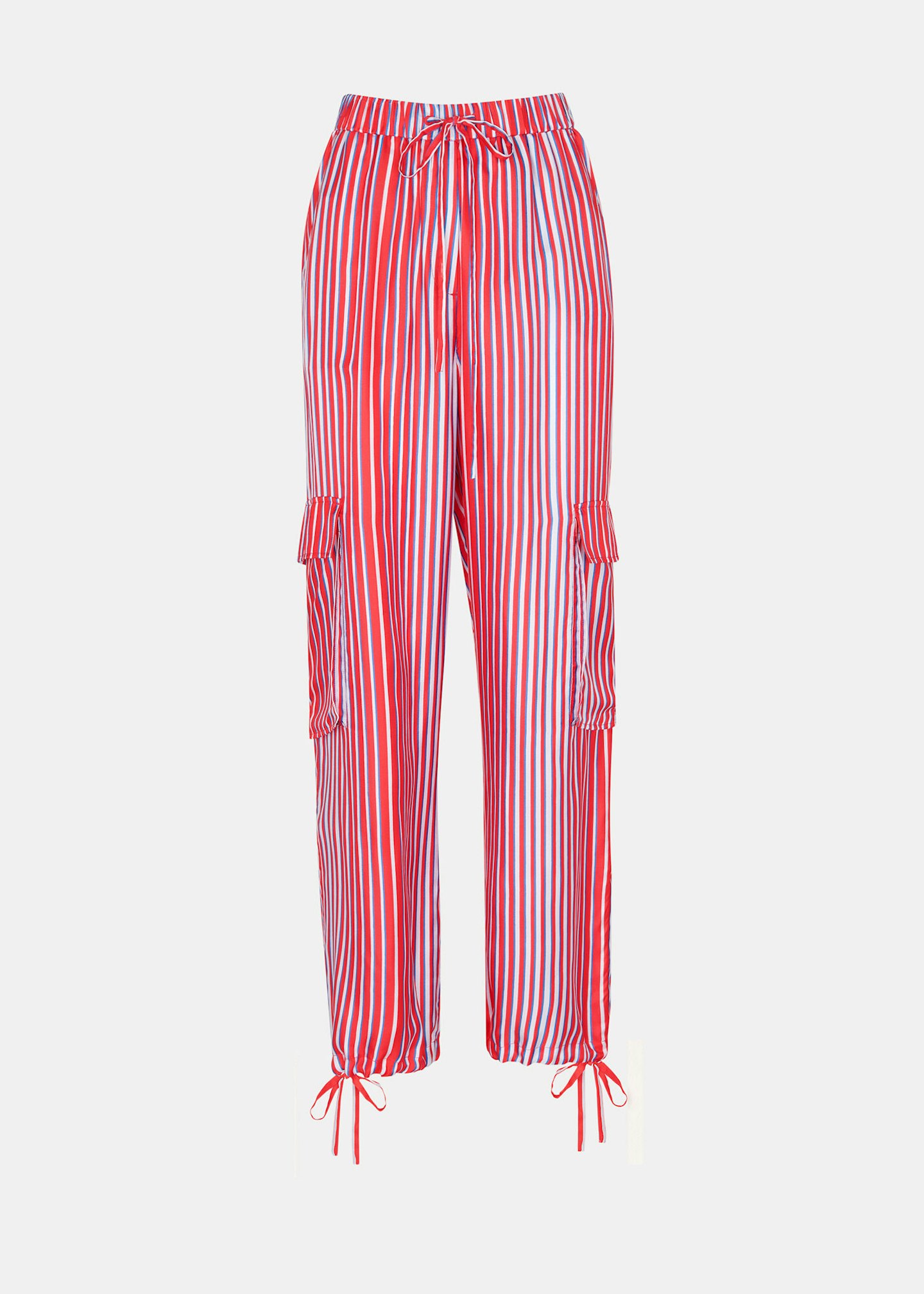 Whistles, Tangle Stripe Silk Mix Trouser