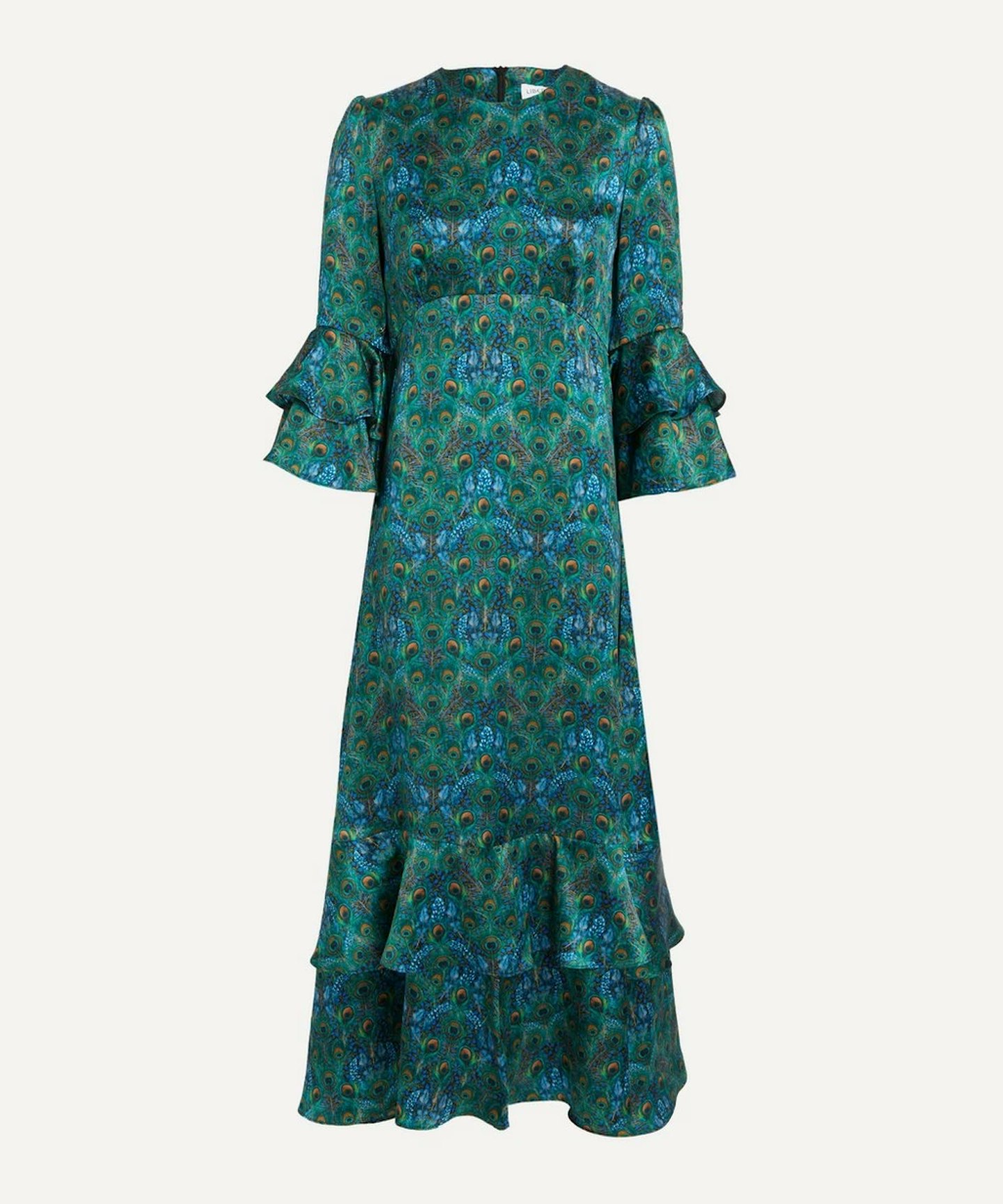 Liberty, Peacock Maxi Dress