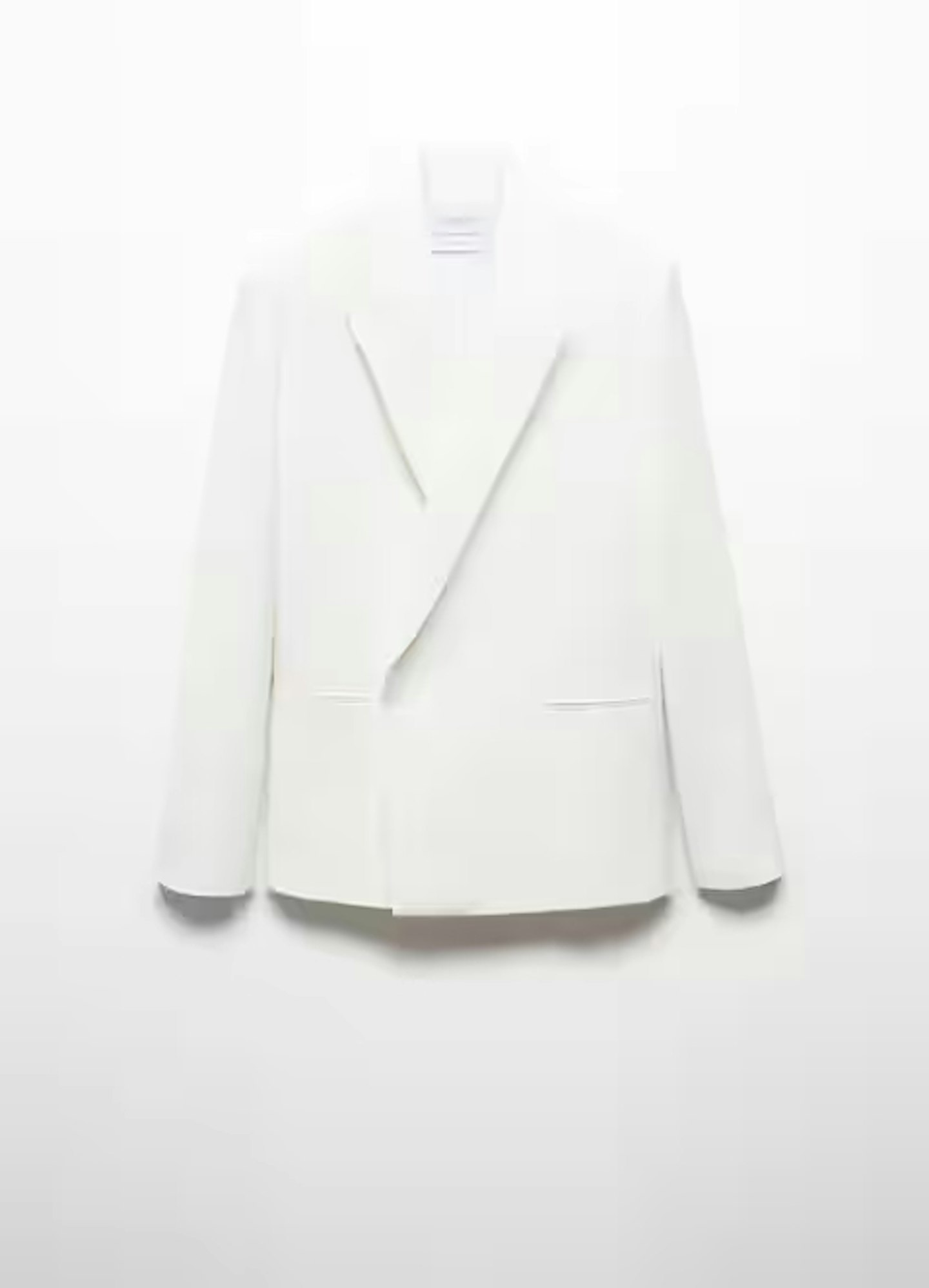 vb mango white suit jacket 