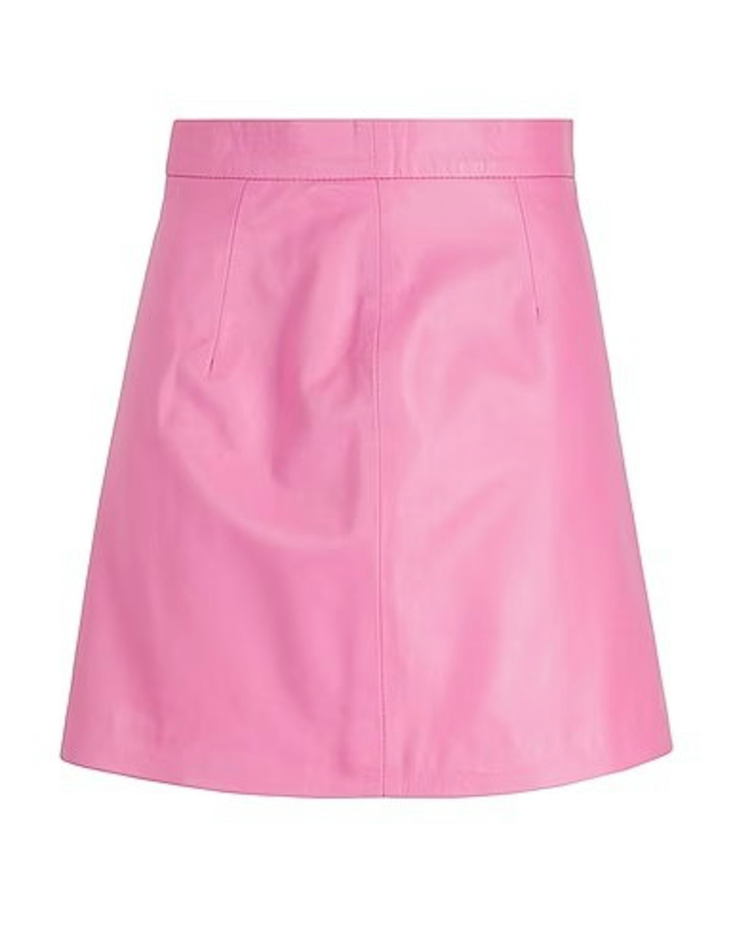 yoox leather mini skirt 