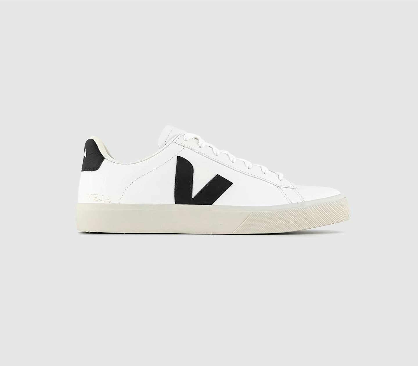 VEJA Campo Trainers White Black Leathe