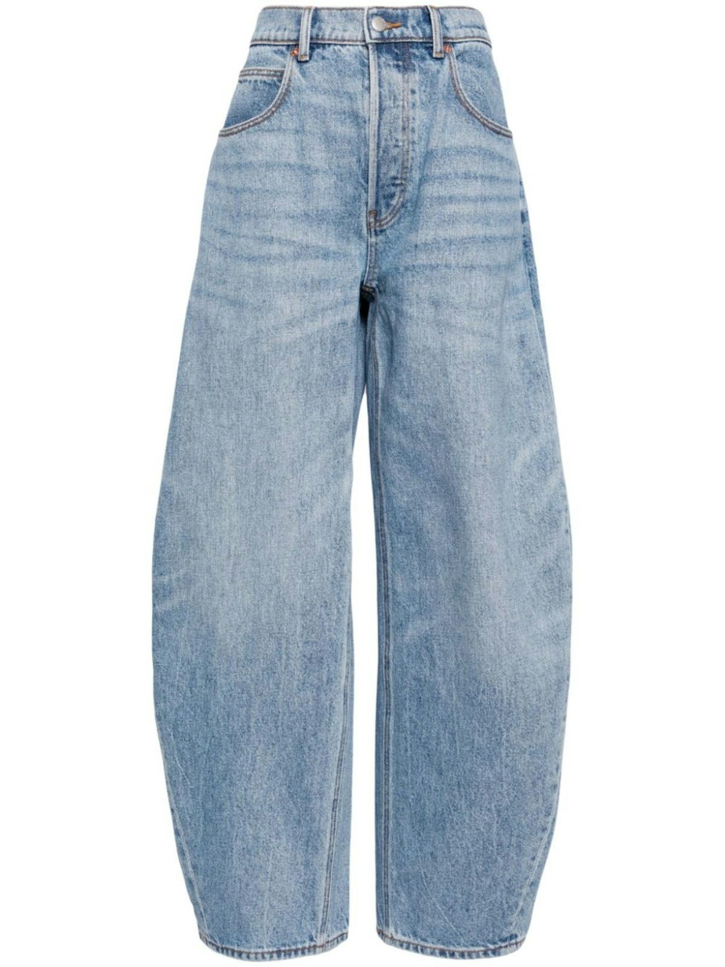 Alexander Wang Rounded Wide-Leg Jeans