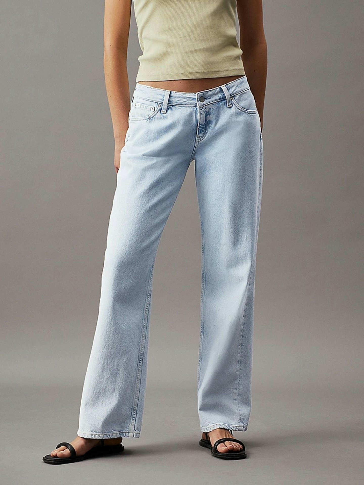 Calvin Klein Extreme Low Rise Baggy Jeans