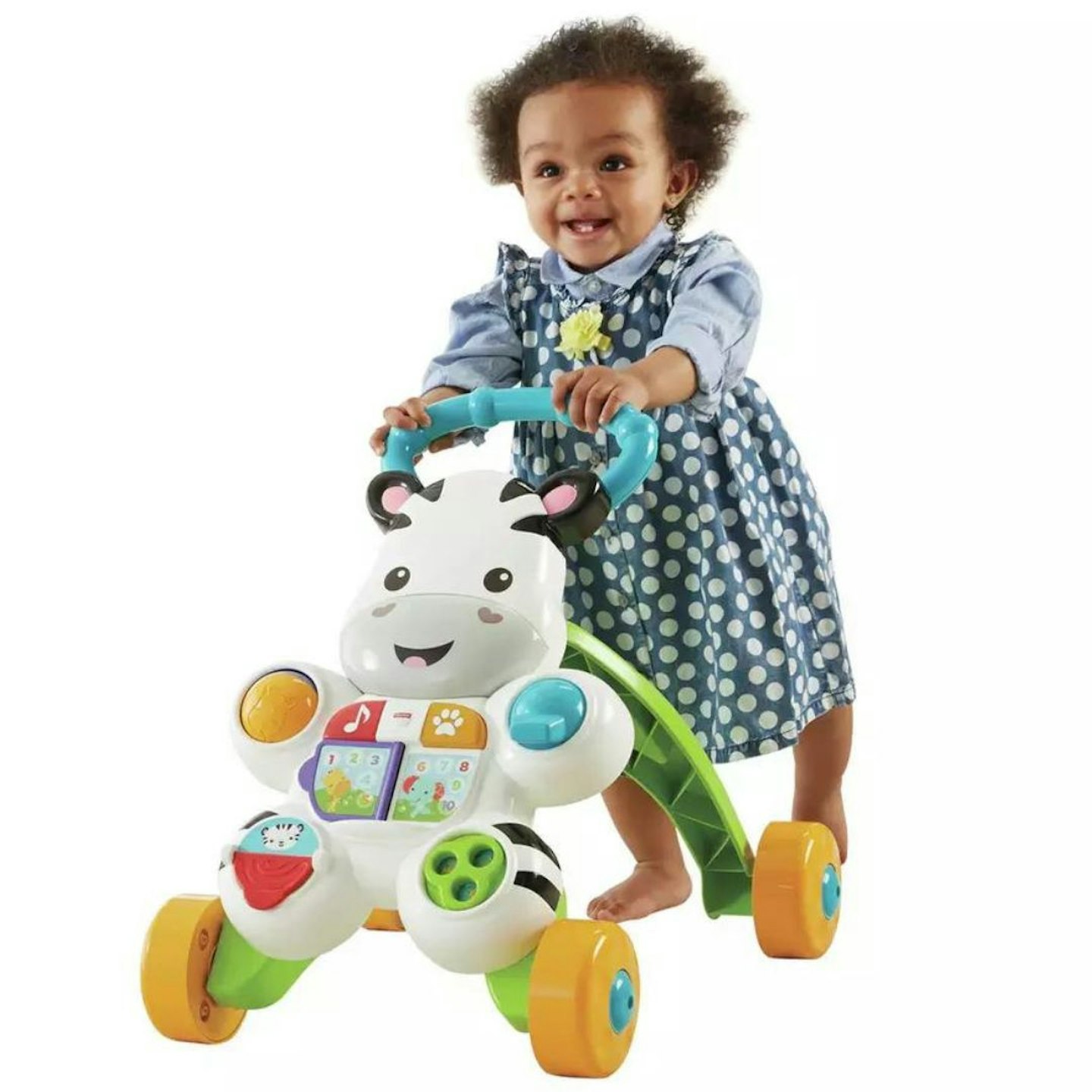 Fisher-Price Learn with Me Zebra Baby Walker 