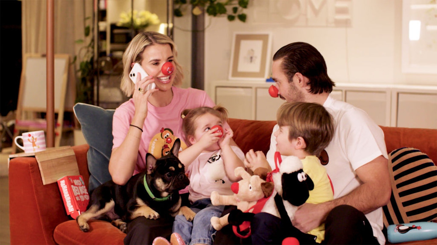Spencer Matthews and Vogue Williams with their children