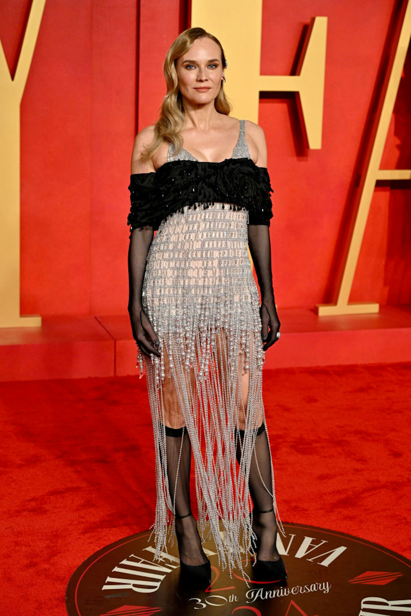 Diane Kruger at the Vanity Fair Oscars party 2024
