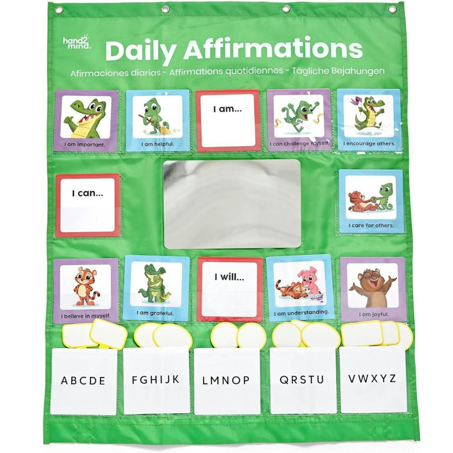  Learning Resources Daily Affirmations Pocket Chart