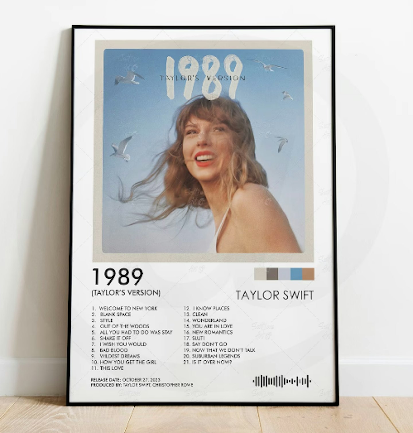 1989 Taylor's Version Poster