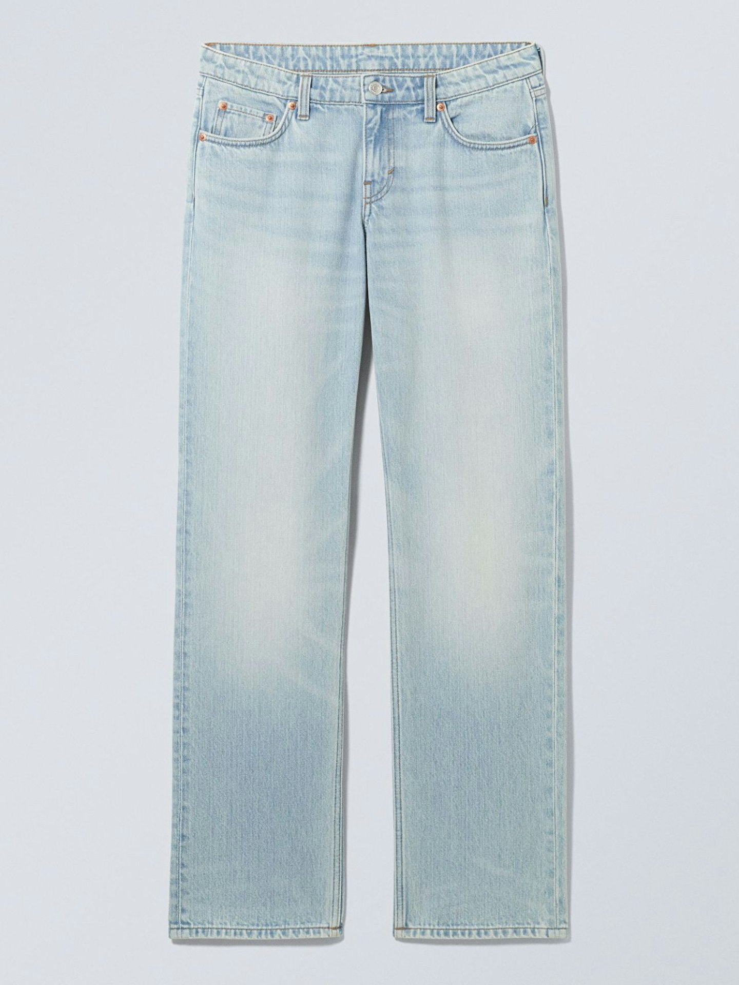 Weekday Arrow Low Straight Jeans