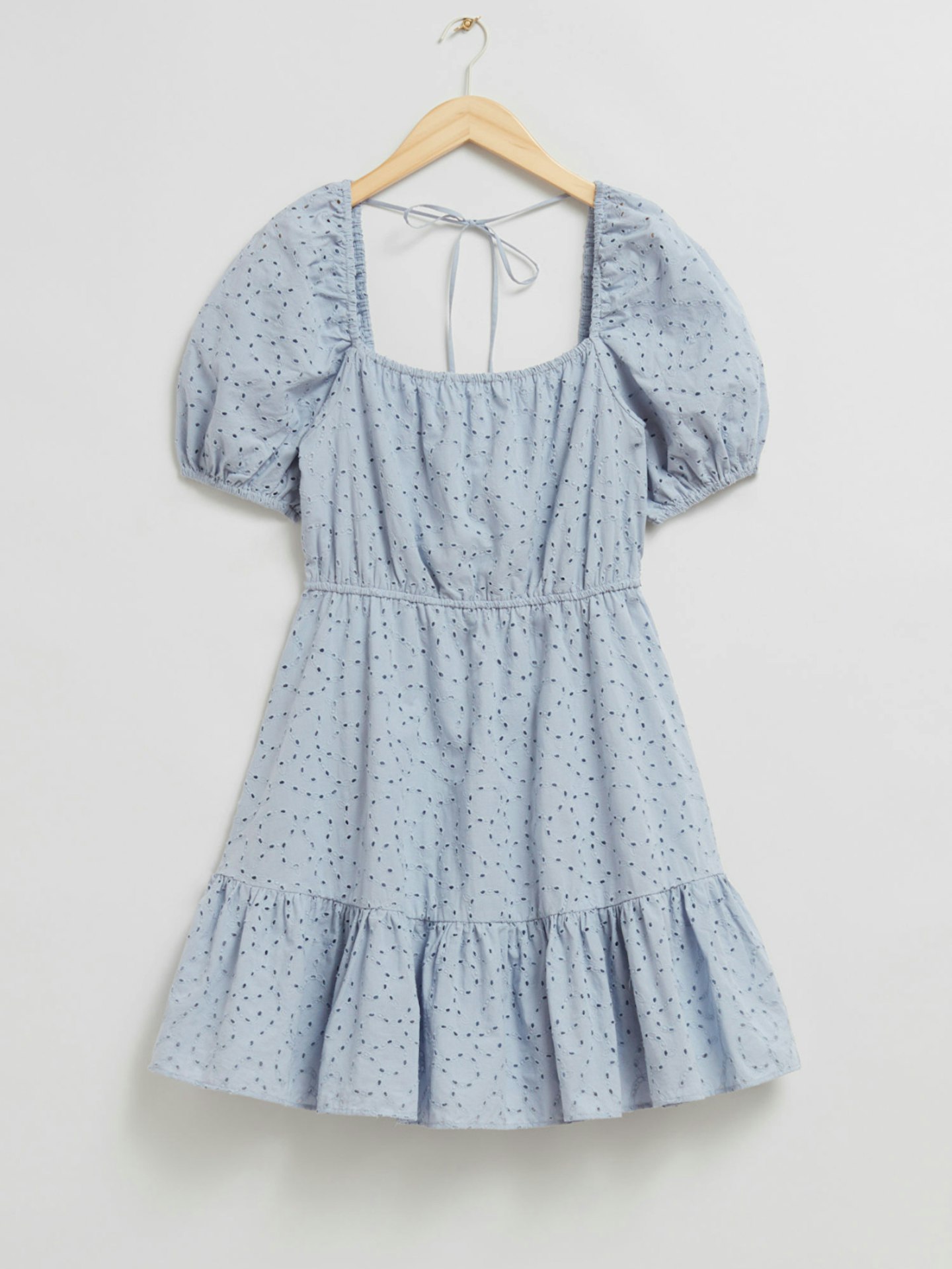 & Other Stories, Broderie Anglaise Mini Dress