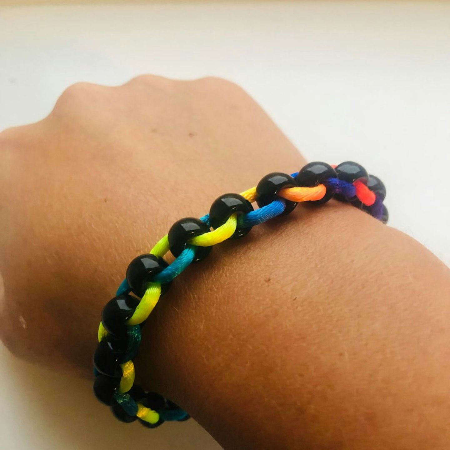 autism anxiety stress relief fidget bead bracelet