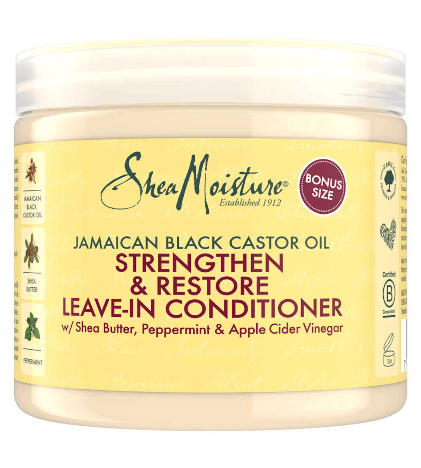 SheaMoisture Jamaican Black Castor Oil Strengthen & Restore Leave-In Conditioner
