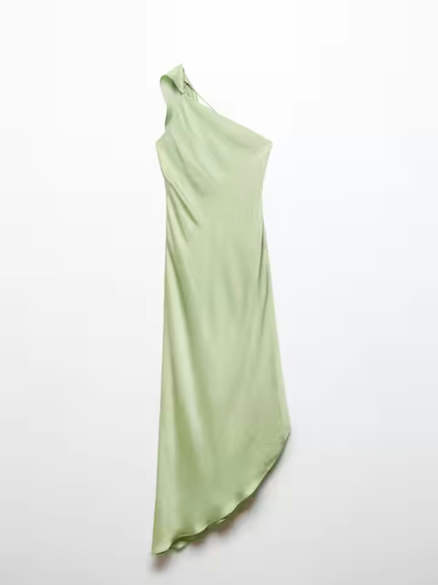 Mango, Asymmetric Strap Dress 