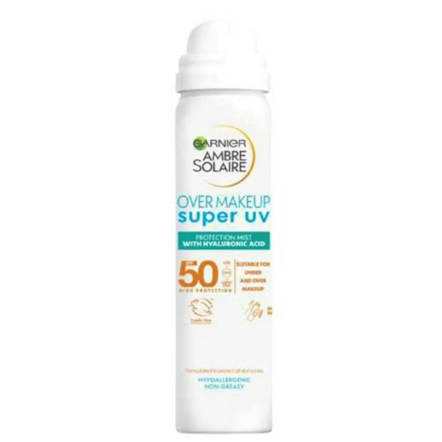 Garnier Ambre Solaire Sensitive Hydrating Face Sun Cream Mist SPF50