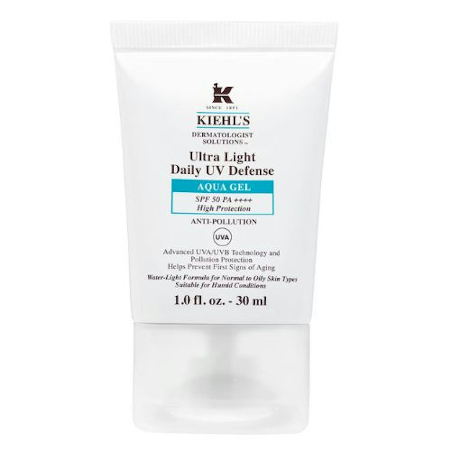 Kiehl's Ultra Light Daily UV Defense Aqua Gel SPF 50