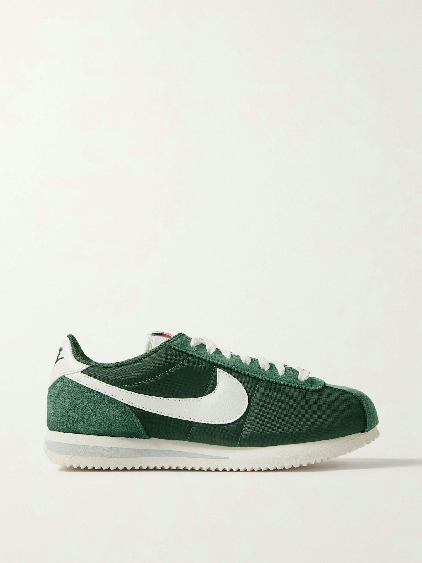 Nike, Cortez Suede And Leather-Trimmed Shell Sneakers