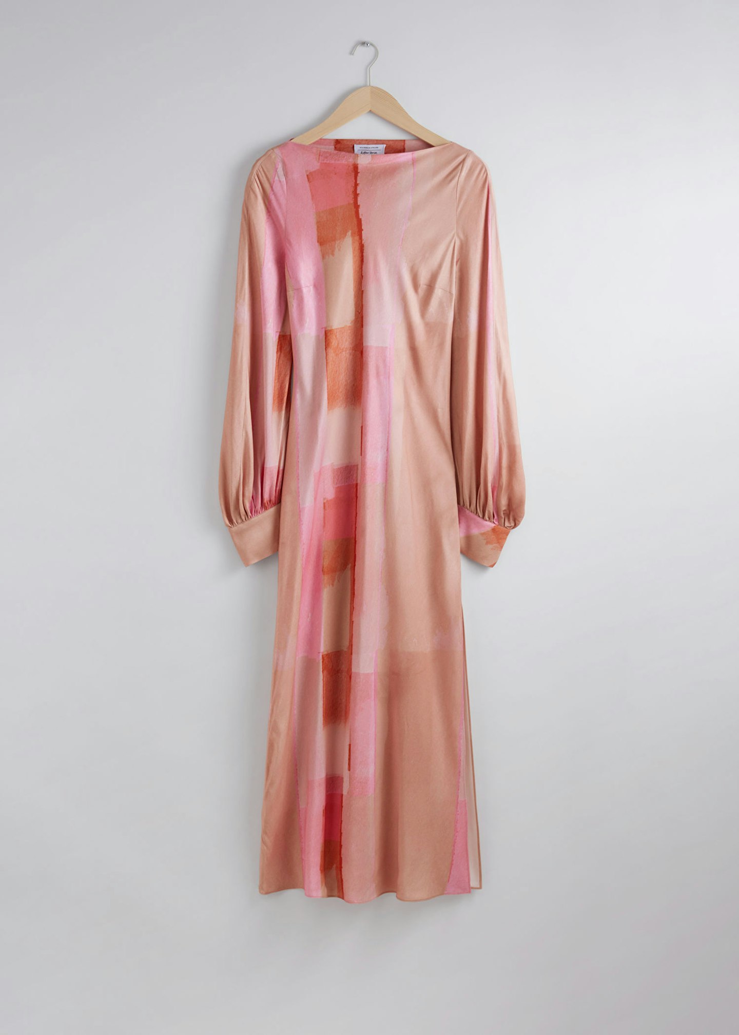 & Other Stories Voluminous-Sleeve Midi Dress