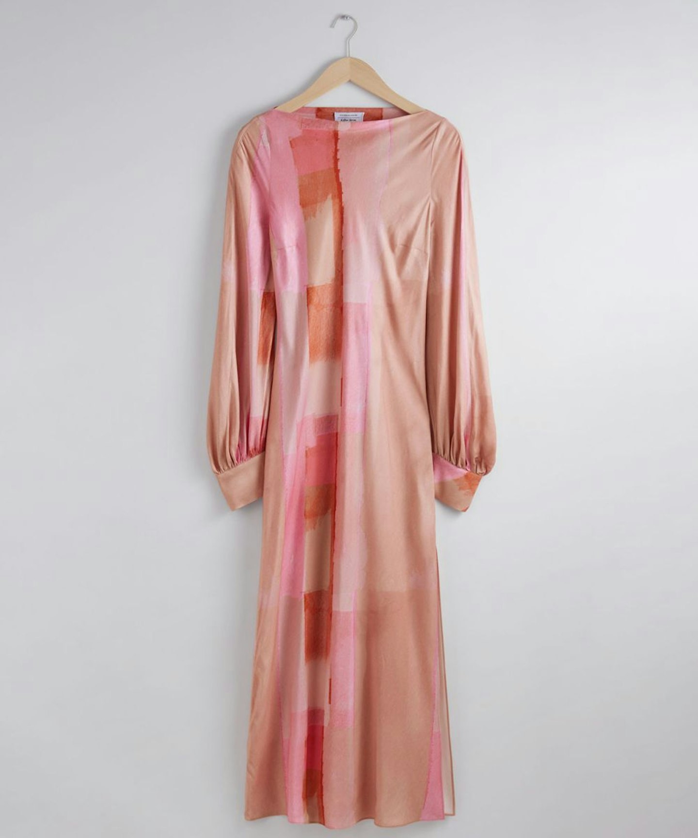 & Other Stories, Voluminous-Sleeve Midi Dress