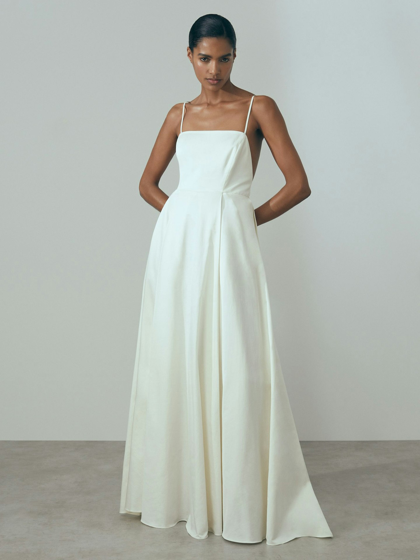 Reiss, Atelier Daphne Open Back Bridal Maxi Dress
