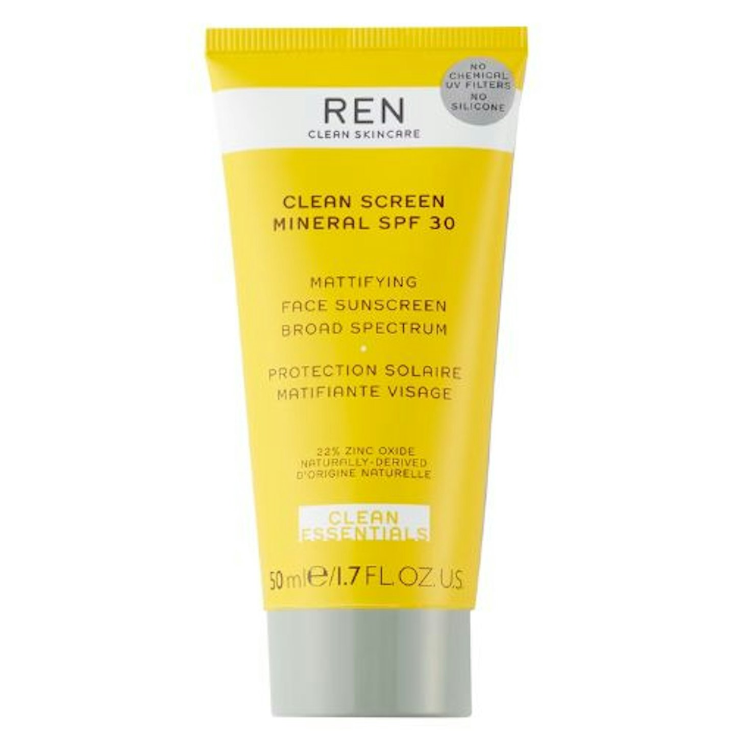 REN Clean Screen Mattifying Face Sunscreen SPF 30
