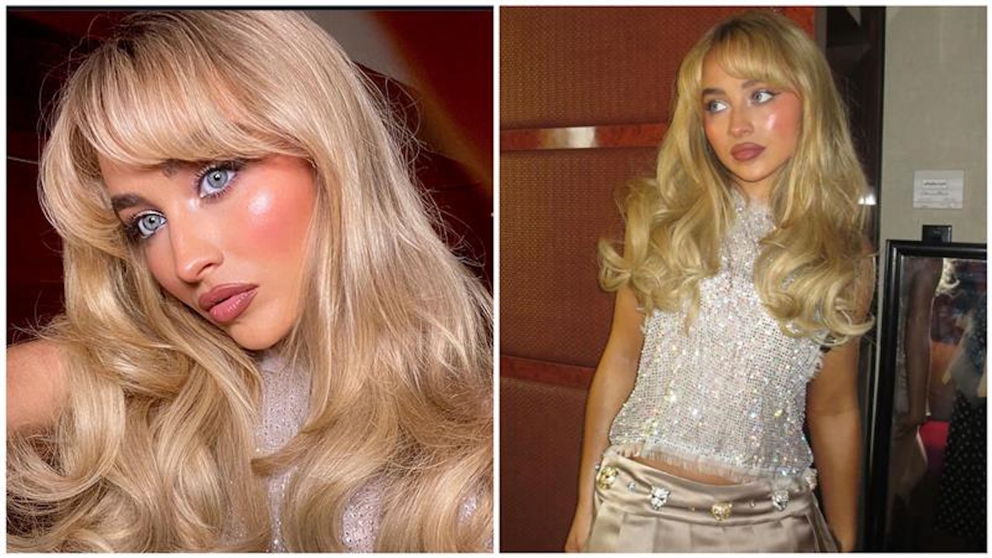 The Internet Has A New Beauty Crush: Sabrina Carpenter Is Making Us All Want To BBB (Bangs, Blush, Brown Lip)