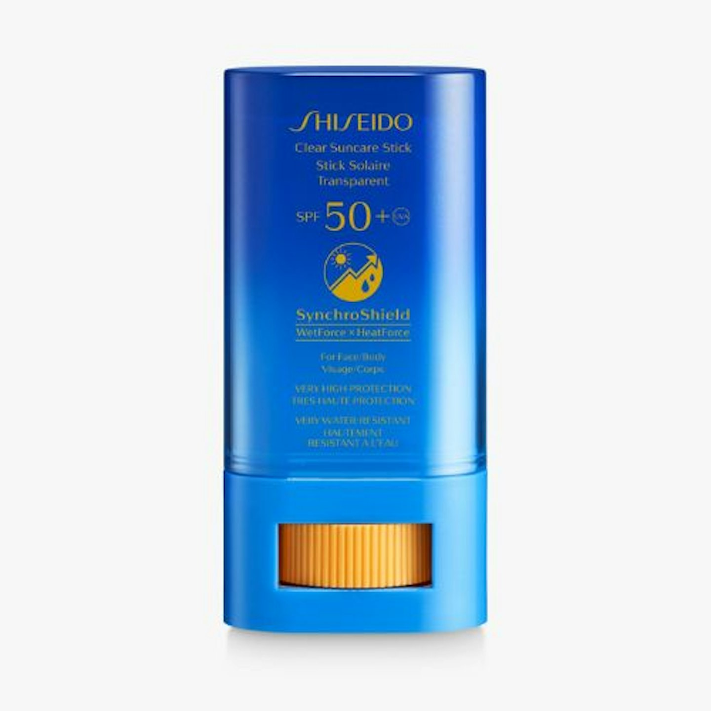 Shiseido Clear Stick UV Protector WetForce Broad Spectrum Sunscreen SPF 50+