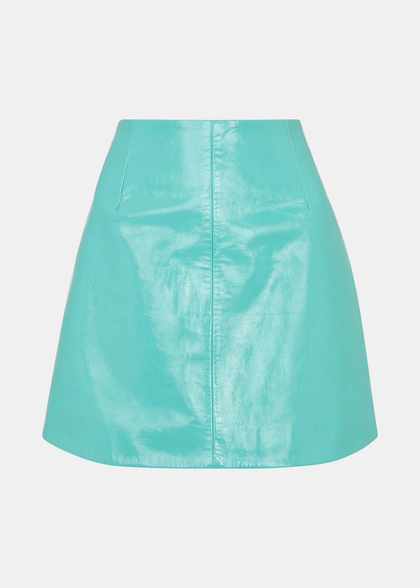 whistles leather mini skirt 