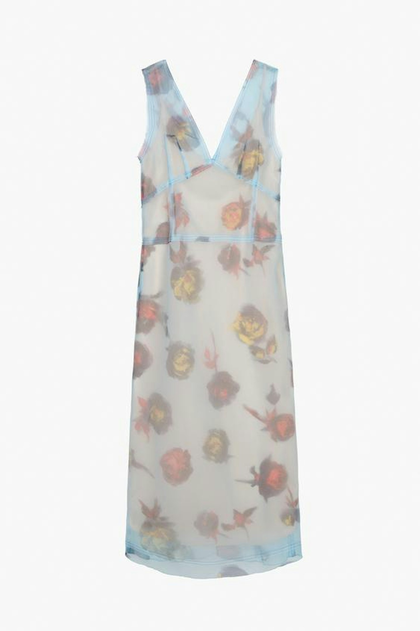 Zara Contrast Print Dress