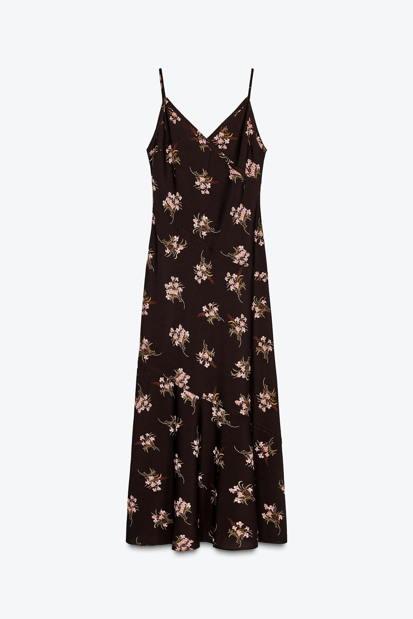 Zara, Printed Midi Dress