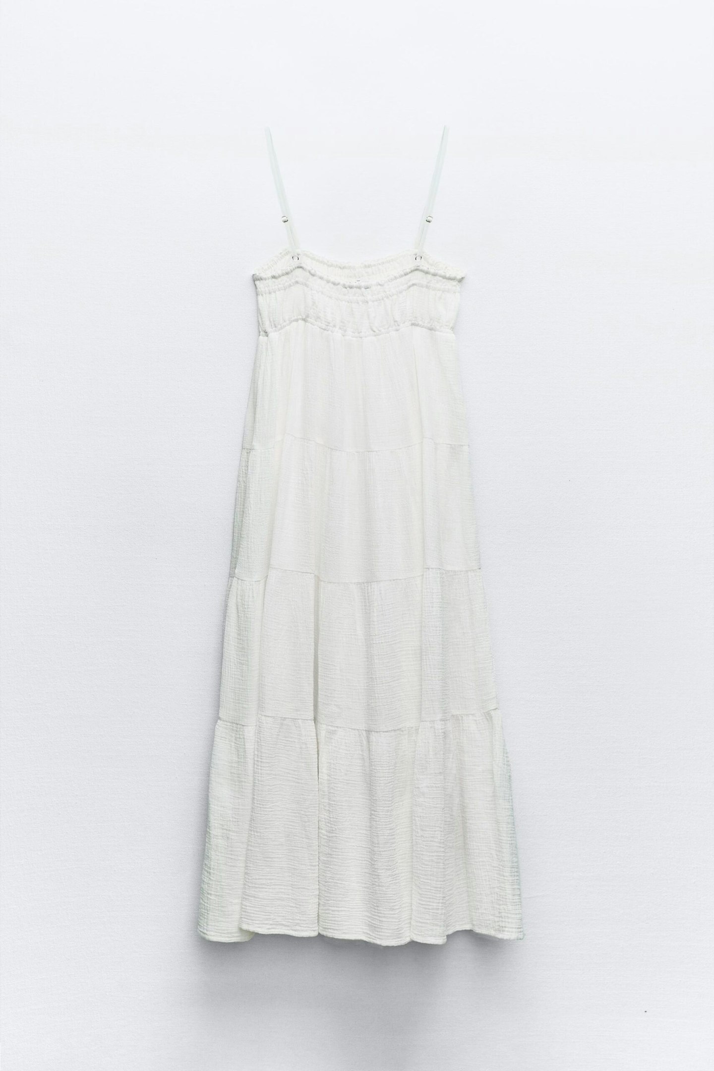 Zara Cotton Muslin Midi Dress