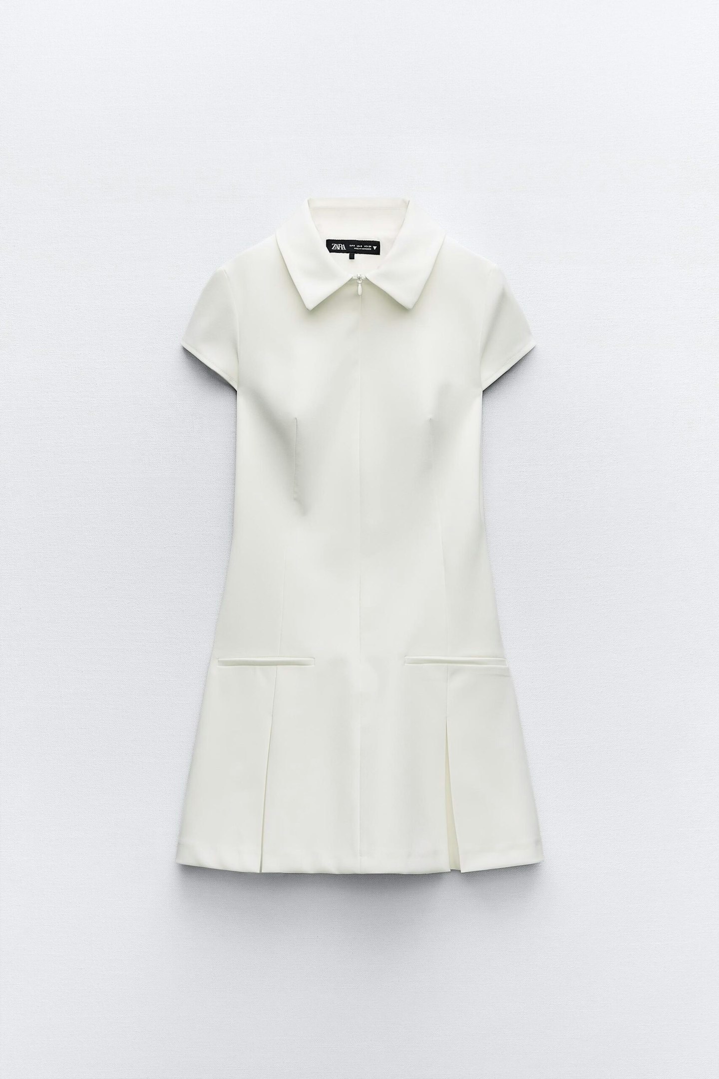 Zara Box Pleat Shirt Dress