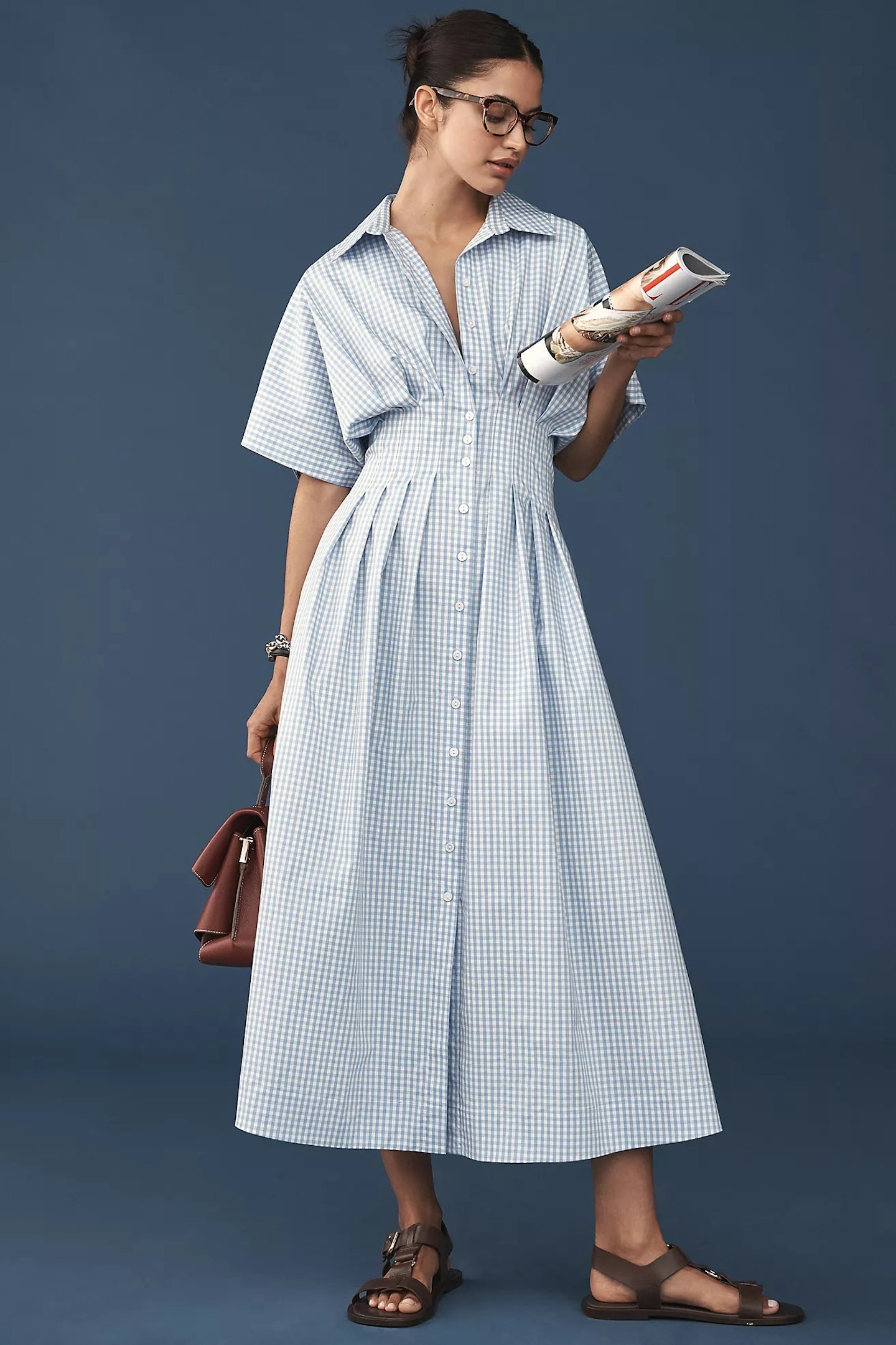 anthropologie shirt dress